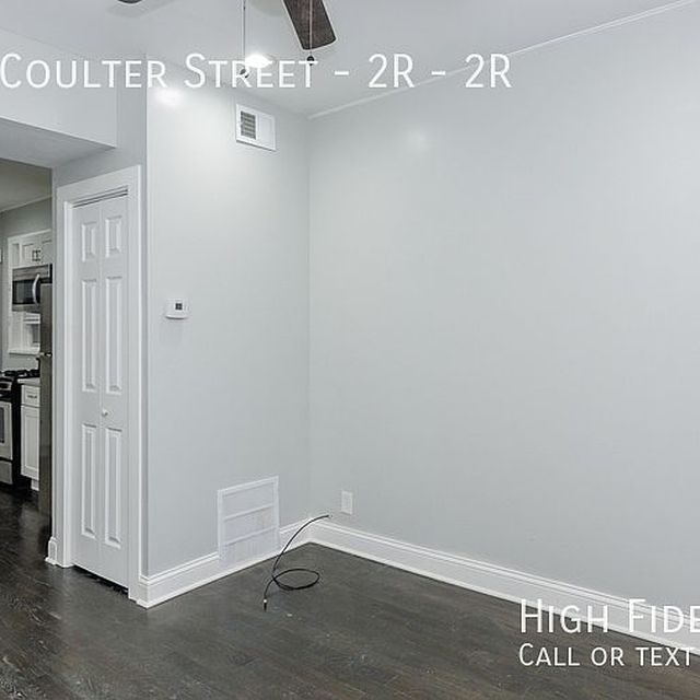 2049 W. Coulter St.: After · living room