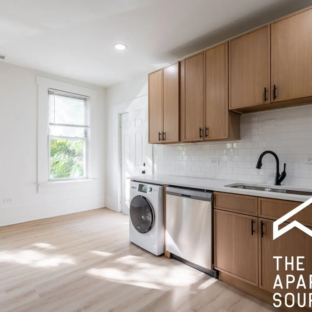 2301 N. Leavitt St.: After · same building, 2025